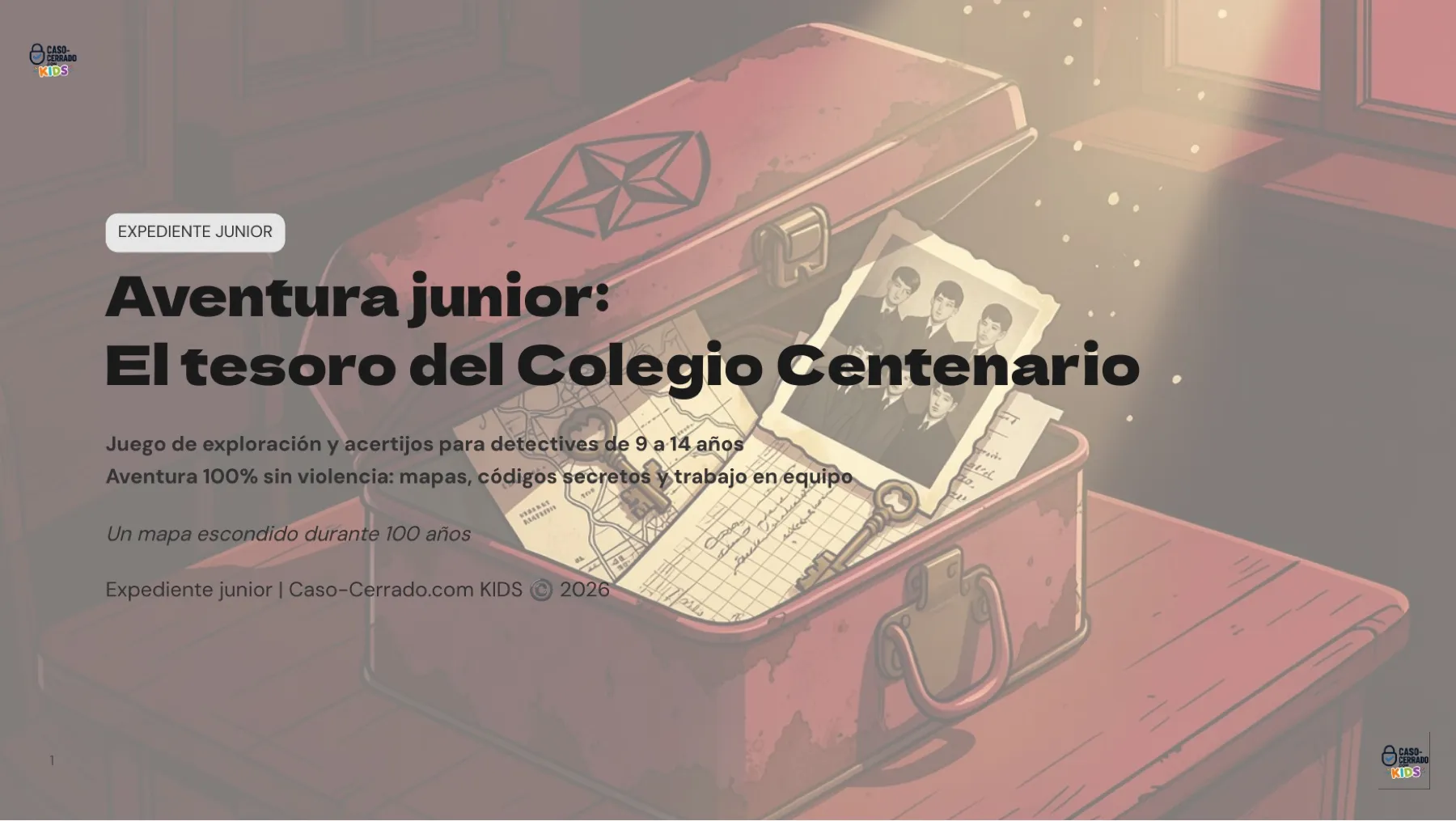 Portada del expediente El tesoro del Colegio Centenario
