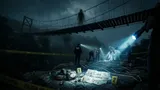 Escena del crimen en el puente