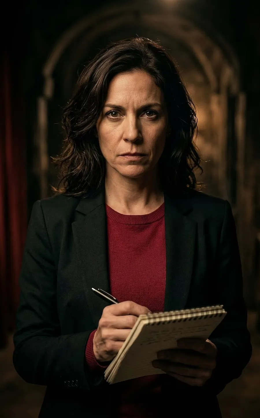 Retrato de Luciana Torres incluido en el expediente